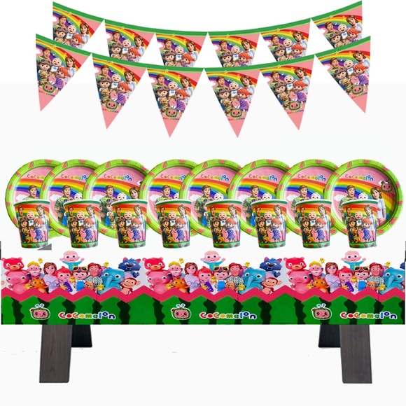 COCOMELON PARTY THEME NEW DESIGN - Picture 1 of 1